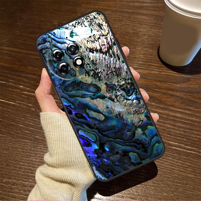 Abalone Shell For OnePlus Nord CE 5 2 3 4 Lite N20 N30 Case For OnePlus 15 R 13 12 11 8T 10T 13T 12R 13R