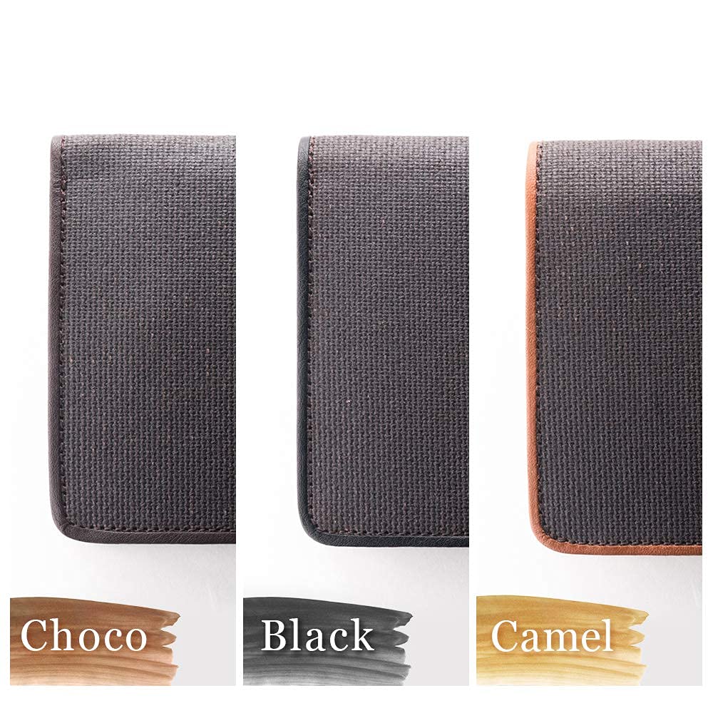 Porte-monnaie Koshibu Box, fabriqué en Italie, portefeuille japonais Persimmon Shibu Ten Thousand Birthday, à deux volets, forme, inclus, pour homme, cuir, Japon,