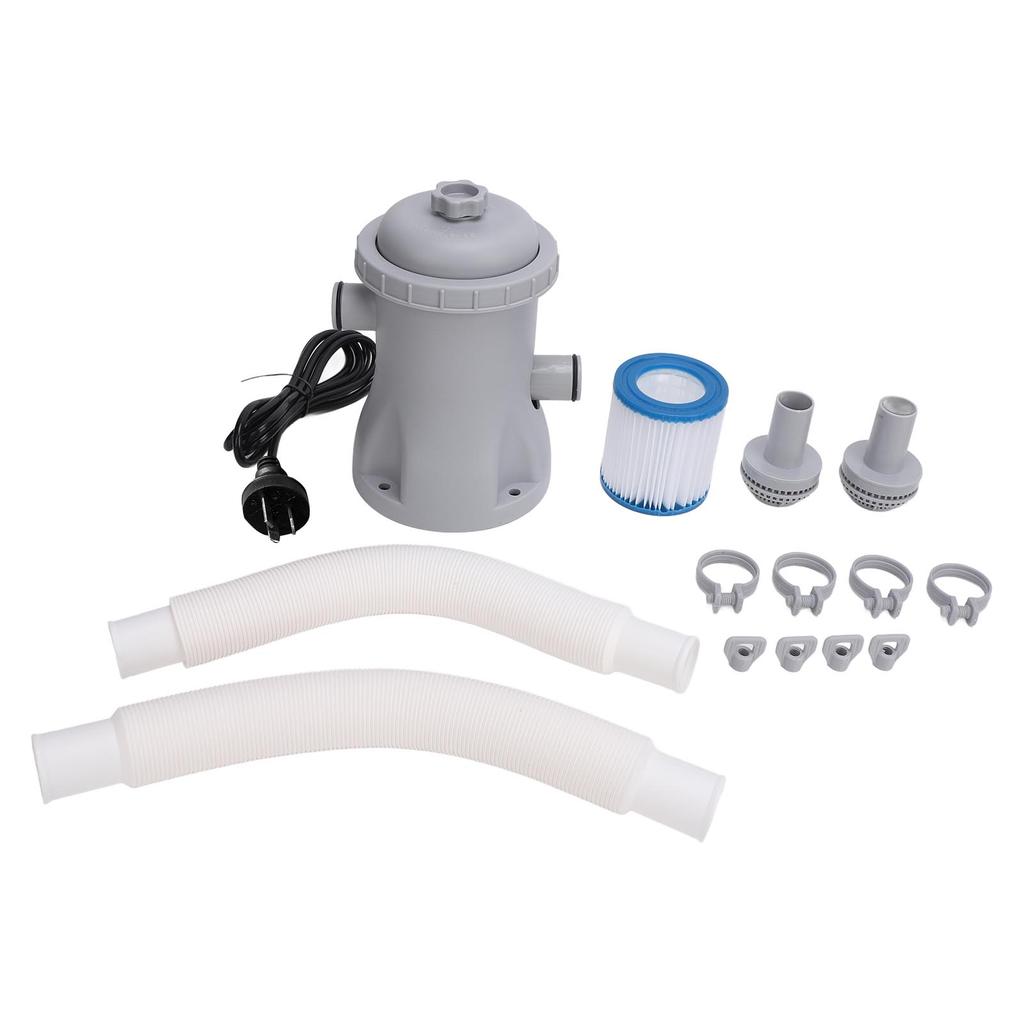 Swimming Pool Filter Pump 330 Gallon Cartridge Pool Filter Pump for Above Ground Pools Low Noise