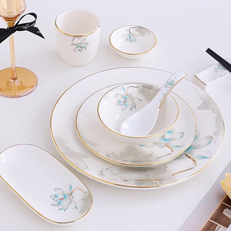 New Chinese Style Ceramic Dinnerware Set