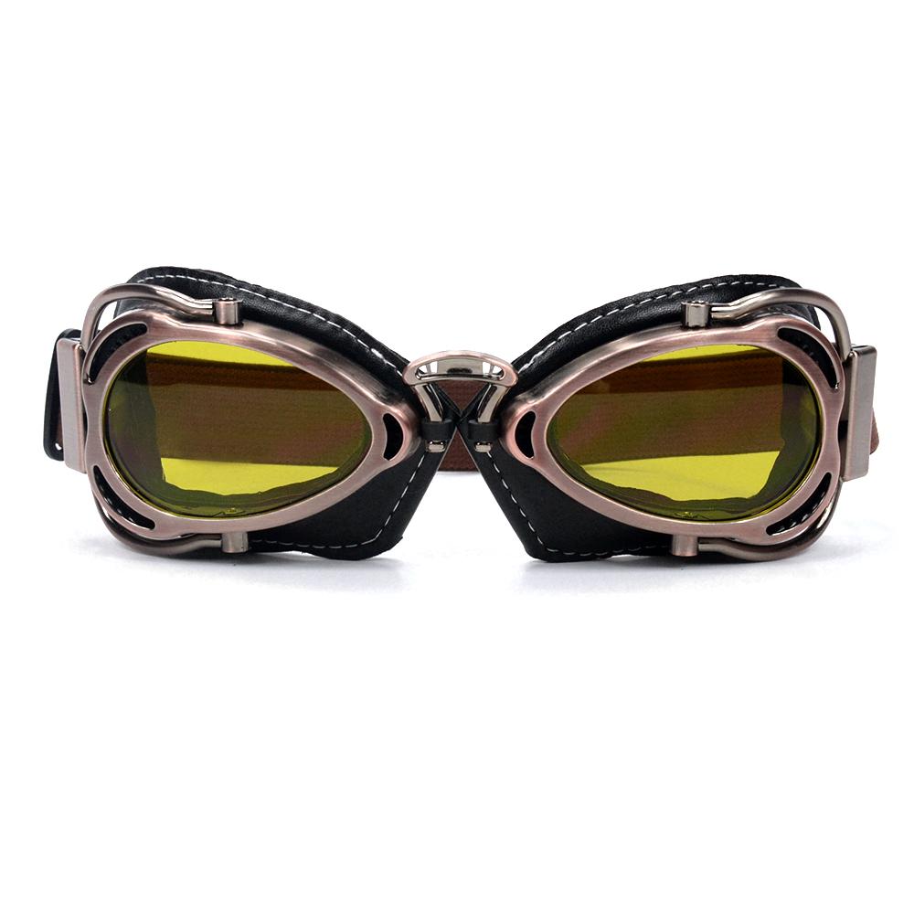 Mooreaxe Motorcycle Sunglasses for Harley Chopper Cruiser Scooter Bob Bike Riding Racing Goggles Pilot Helmet Glasses