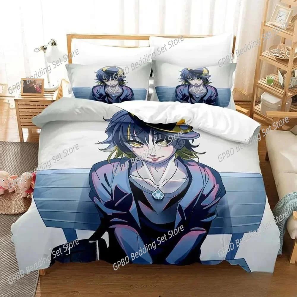 Fashion 3D Print Anime Blue Lock Comfortable Duvet Quilt Cover Pillowcase Bedding Set Children Bedroom Decoration Home Textile