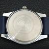 REFURBISHED VINTAGE HAND-WINDING SWISS MENS BLUE COLOR DIAL WATCH a707122-1