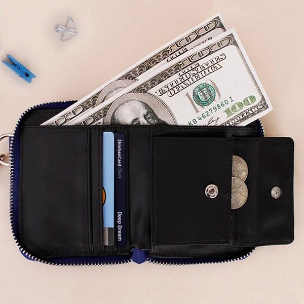 Marvel Captain America Glitzer-Riemen-Geldbörse für Münzen, Transportkarten, Reißverschluss-Typ, 2-fach gefaltete Halb-Geldbörse, Gruppengeschenk