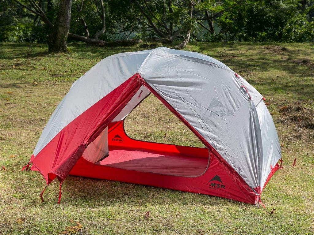 MSR Outdoor Backpacking Tent with Ground Sheet 2 Lightweight Japanese 37411 (Footprint) Elixir-2 (for people) [Genuine Product]