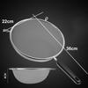 Stainless Steel Food Strainer Colander Easy To Clean Rust-Proof Matcha Sifter Small 12 14 16 20 22cm Cocktail Sieve for Kitchen