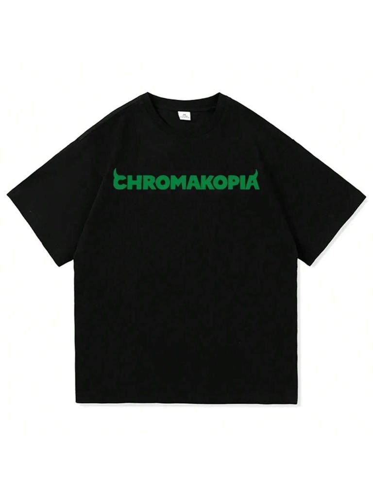 unisex Wounisex Chromakopia T Shirt Aestic Letter Print T-Shirt High Quality Round Neck Tees Shirts