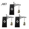 Collectible Holiday Hanging Tag Decorative Ghost Pendant, Iron Bracket Bookshelf Decor, Halloween And Rustic Metal Wall Art Christmas for Indoor