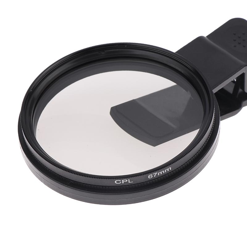 Mobile Photography Polarizer Lens Filter With Clip Cpl Polarizer Eliminates Reflection And High-Definition Filter