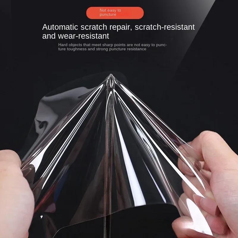 Car Center Console Media Dashboard Navigation TPU Anti-scratch Transparent Protector Film For BMW 5 Series G30 G31 2018-2022