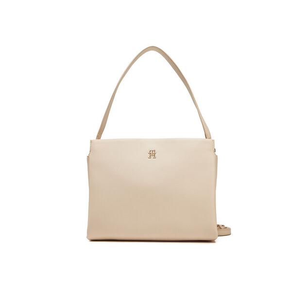 

Сумка Tommy Hilfiger Tommy Hilfiger Th Legacy Med Satchel AW0AW17173 светло-бежевый