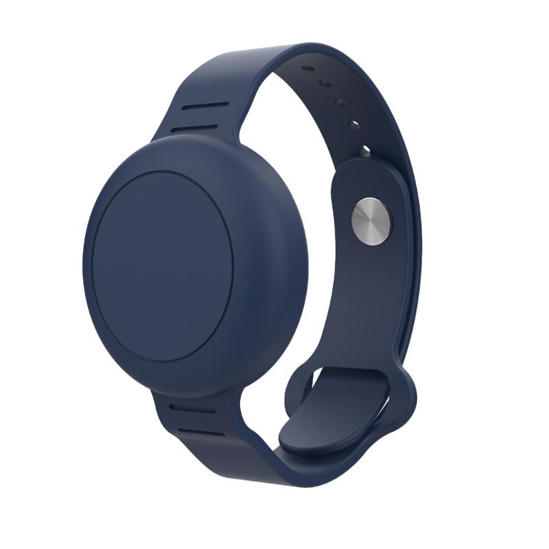 Silicone Locator Bracelet Waterproof Watch Band Case Holder Lightweight Tracking Device Wristband Replacement