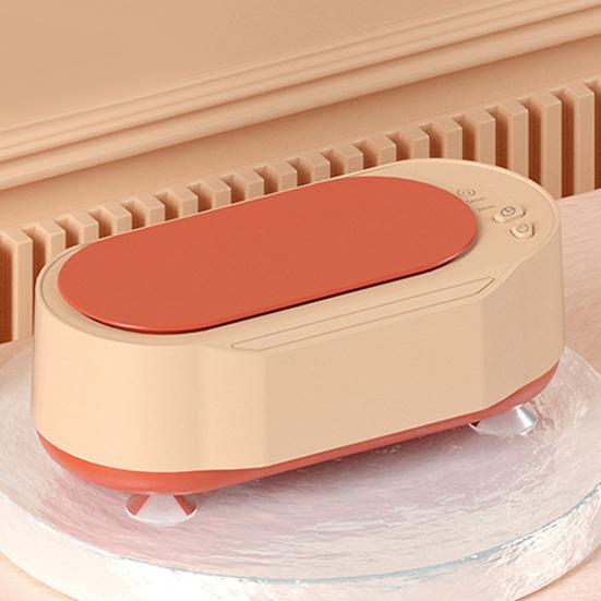 Limpiador ultrasónico de joyas con 3 modos de tiempo, máquina de limpieza multifuncional de gran capacidad, alta frecuencia, 45KHz, 15W