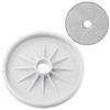 1PC C6 Large Wheel C-6 C6 Easy To Install Fast Connection White