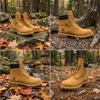 Timberland PREMIUM Short Outdoor Boots High top Men's Wheat TB010061W