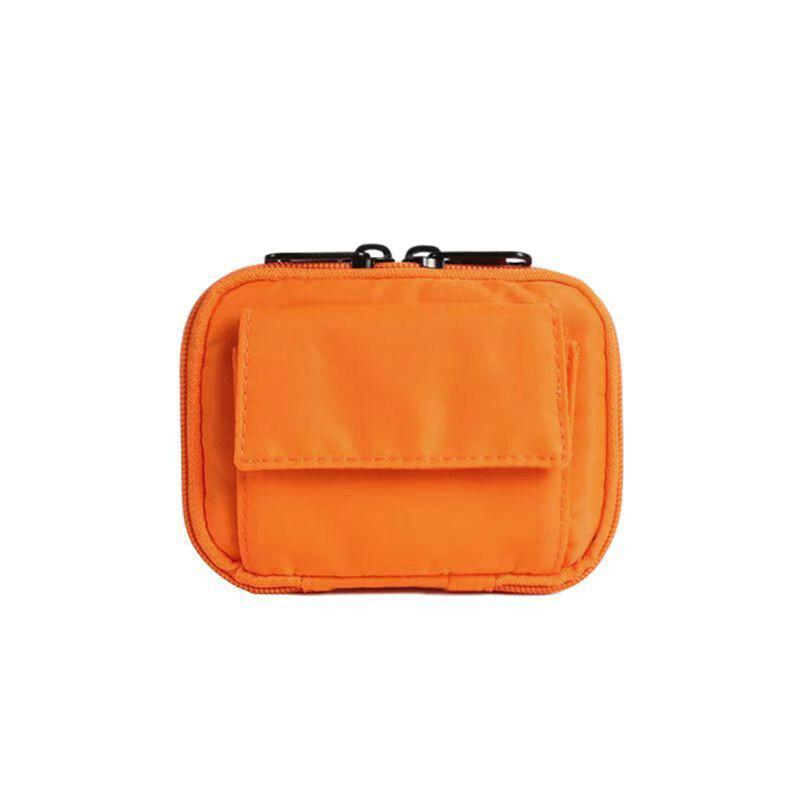 Portable Casual Zipper Storage Small Bag Mini Keys Holder Card Pouch Leisure Travel Wallet for Men and Women