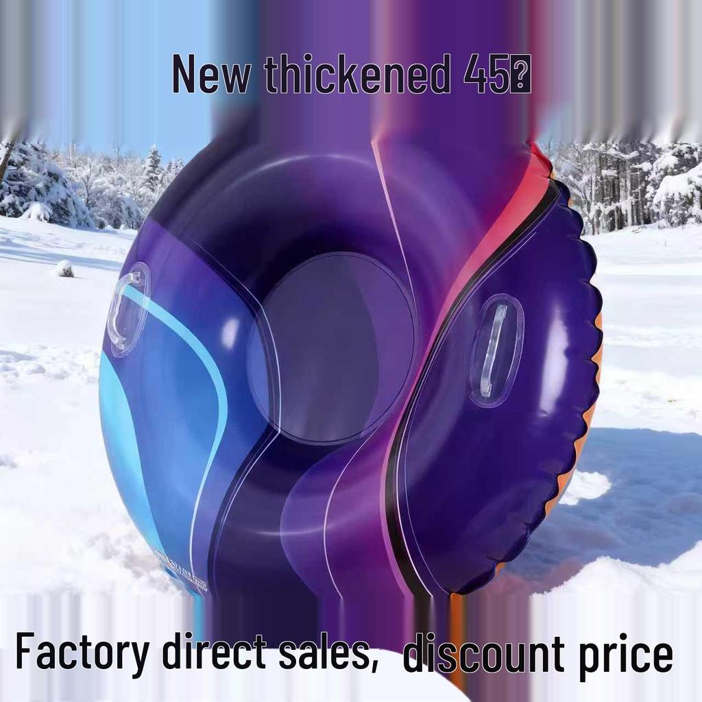 In-Stock Anti-Rollover Thickened PVC Snow Tube for Outdoor Winter Skiing
