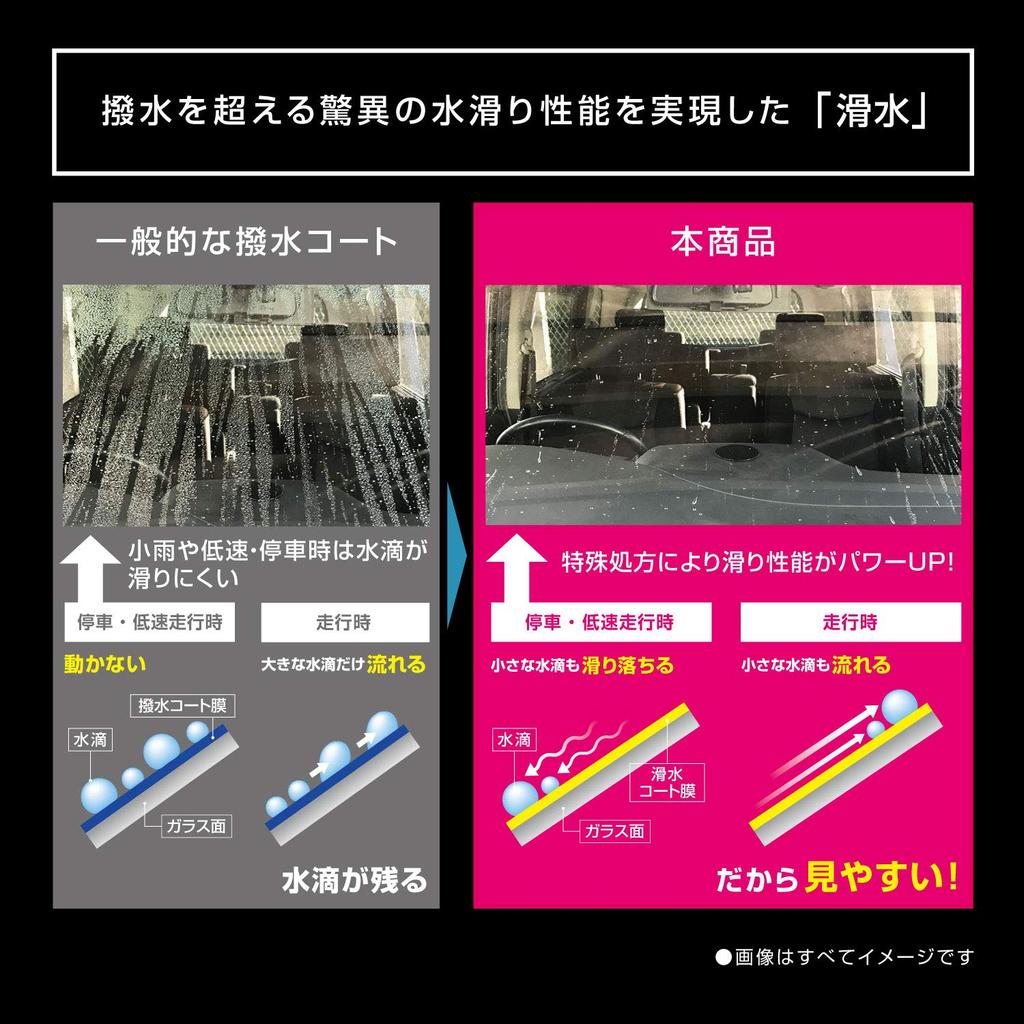 Carmate C110 X-Clear Glasreiniger für Autowindschutzscheiben 6,1 fl oz (180 ml)