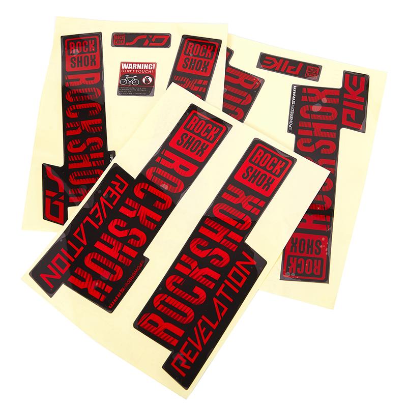 Front Fork Sticker For Rock Shox Sid Road Bike Mtb Race Accessories Decals New