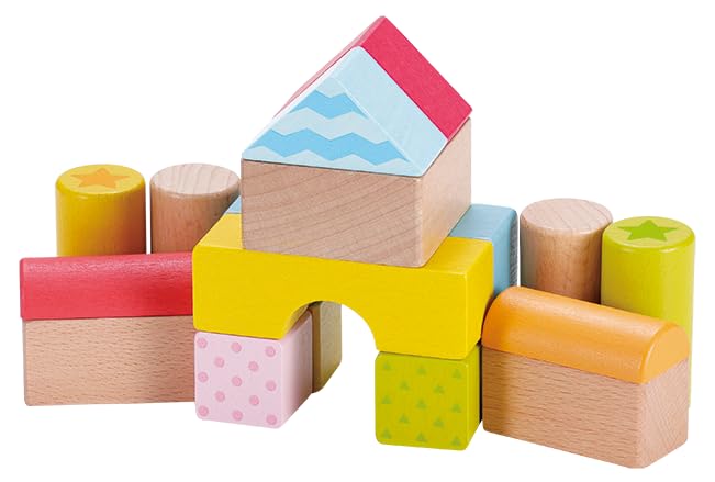 Happinet Shimajiro Blocks Ages and Play! Learn! Step-up (for 1.5 Up)