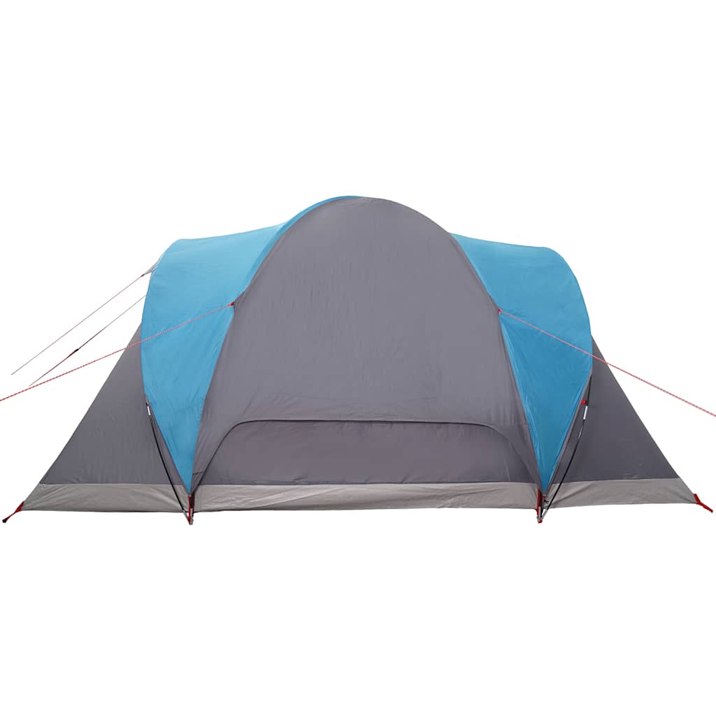 Dome Family Tent for 6 Persons Blue Waterproof