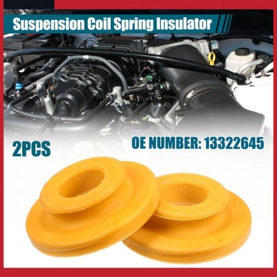 Pack of 2 Rear Suspension Coil Spring Ulator 13322645 for Buick Regal 14-17