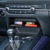 Center Console Organizer Tray for -2024 Mazda CX-30 Center Armrest Glove Storage Box Car Storage Interior ABS Accessories