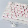 Cute Cat Ear Keycap: PBT Dye-Sublimation, Translucent, Compatible with MX Switches