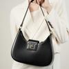 New Underarm Bag Premium Versatile Leather Shoulder Bag Niche Design Moon Bag