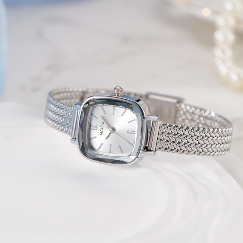 Luxury Quartz Watch Fashion Brand Women Watch Adjustable Stainless Steel Strap Wristwatches Female Gift Clock Relojes Para Mujer