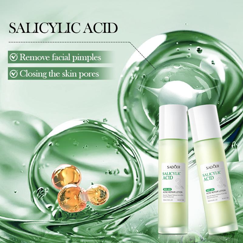Salicylic Acid Nourishing Essence Milk SADOER Moisturizing Hydrating Refreshing Water Milk