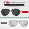 Men's Dual-Use Color-Changing Sunglasses: Day/Night Polarized Driving, Fishing & Trendy Glasses