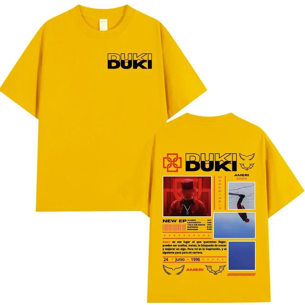

Men s Top Rapper Duki Ameri Tour Graphic T-shirts Women Fashion Hip Hop O-Neck T Shirt Comfort Short Sleeve T-shirt Unisex 4XL