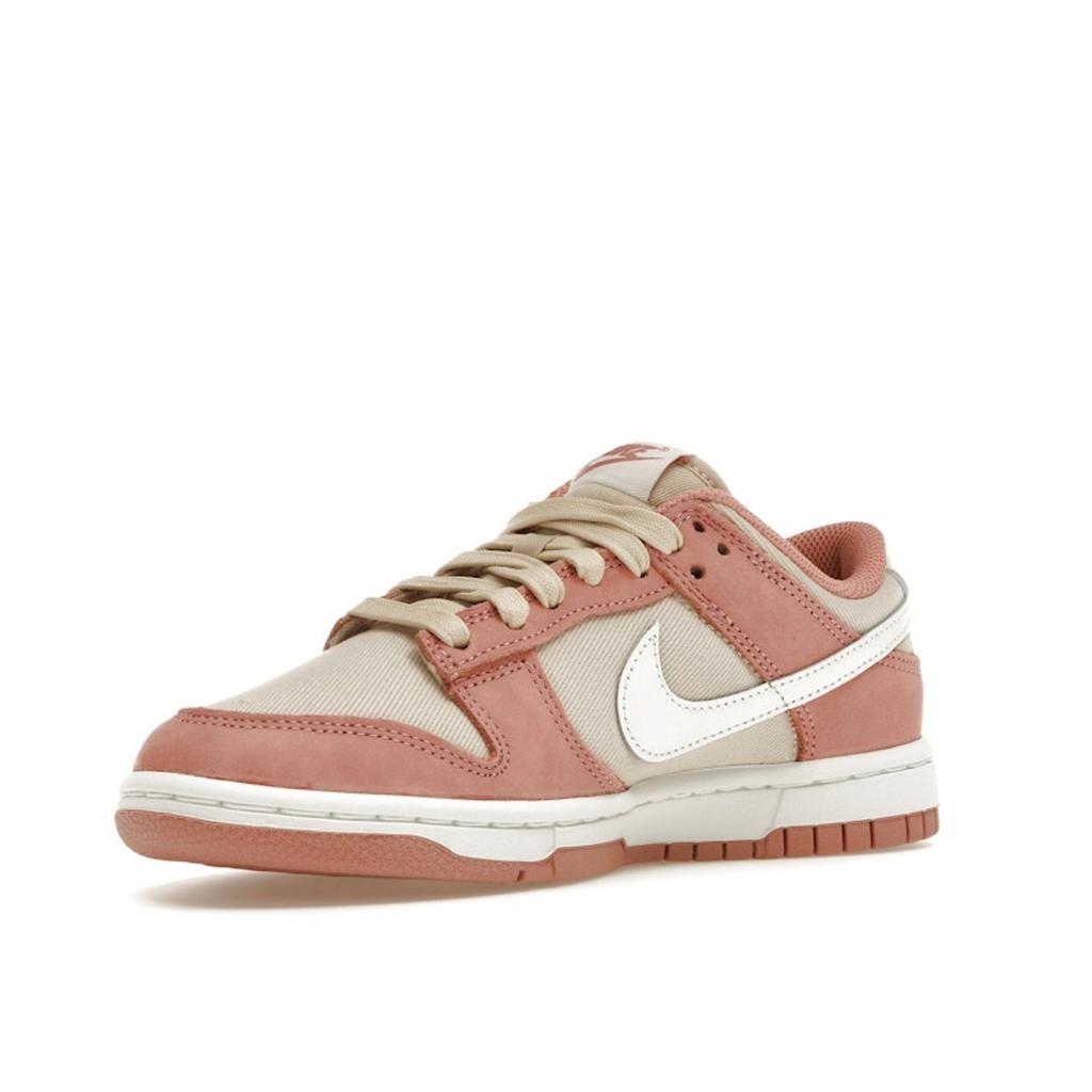 Nike Dunk Low Premium Red Stardust Unisex Sneakers Pink Summit-White Sanddrift FB8895-601