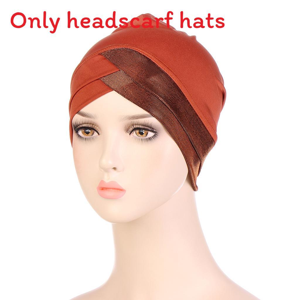 Knitted Turban Cap With Cross Front Style For Women Summer Winter Fashion
