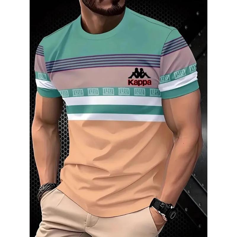 Men's Versatile Top Loose Simple Short Sleeve Crew Neck Comfortable T-Shirts Men’s