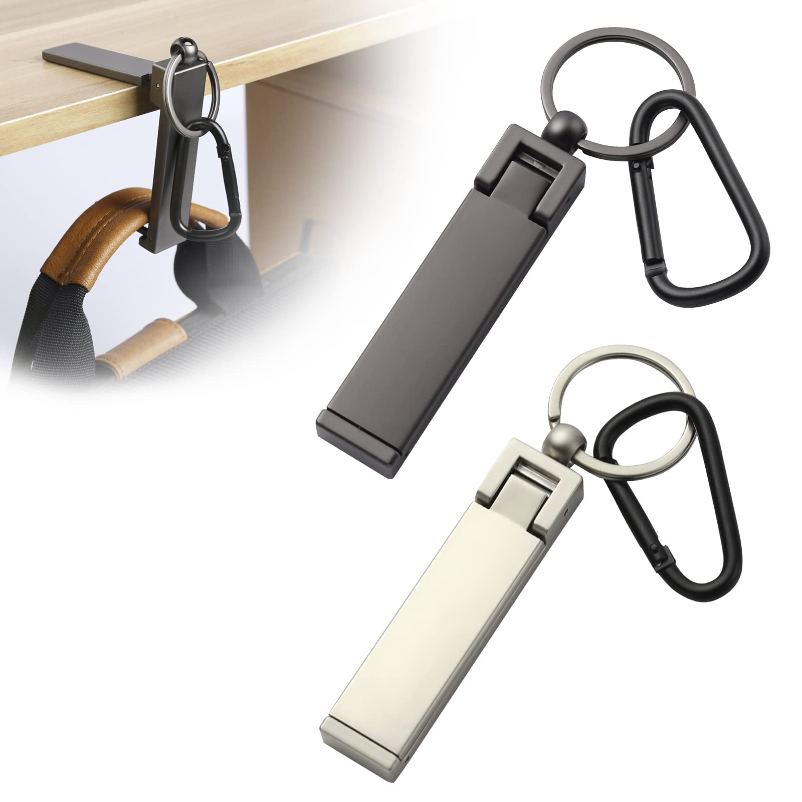 

Labato для сумки 16 кг Вес Сумка-столик Рюкзак Универсальная сумка Стол Смартфон Ключ Идеально для бизнеса и подарка на день рождения [Новинка 2025!] Вешалка, Крючок,