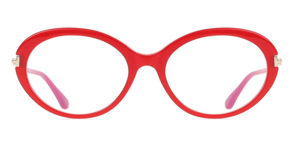 

Tom Ford Ft5675 B Blue Light Block 066 женские очки Bright Red/54-17-135