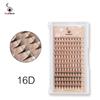 Premade Fan Lash Extensions Bouquet Eyelash Extension C/D Curl Pointy Base Premade Fans Russian Volume Eyelashes Silk Long Stem