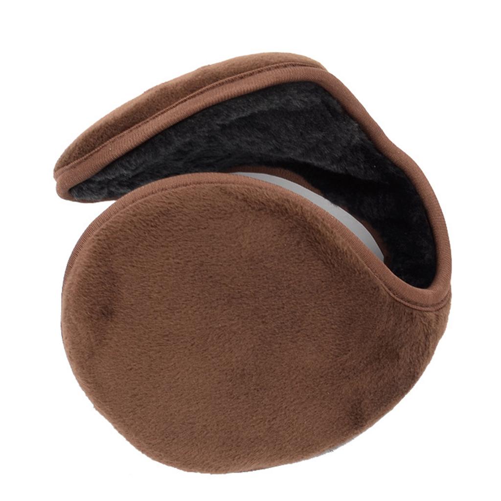 Winter Ear Warmers Behind-the-Head Adjustable Earmuffs Ear Warm Protector Thicken Plush Earmuff Ear Cover