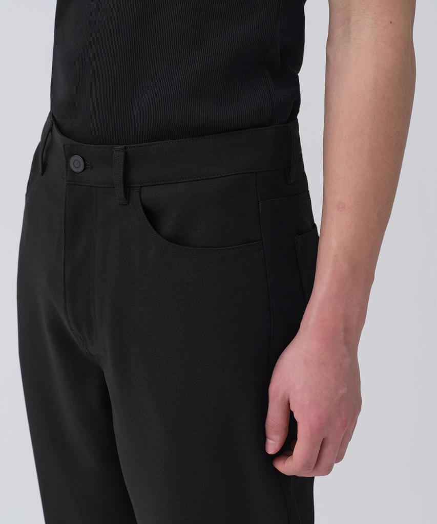 MUSINSA STANDARD Straight Formal Jeans [Black]