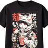 Space Cat Noodle Japanese Cyberpunk Y2K Retro Techwear Unisexga Anime TShirt S5XL