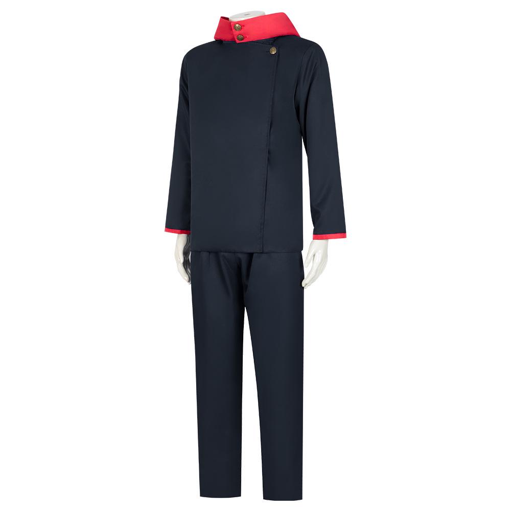 Ensemble de Costume Cosplay Jujutsu Kaisen: Itadori Yuji, Gojo Satoru, Toji Fushiguro, Suguru Geto