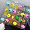 Slow Resilience Dumplings Toy Fidget 24-Day Countdown Calendar  for Kids&Adults
