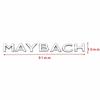 MAYBACH 4MATIC AMG TURBO Letter Emblem Badge Interior Center Console Logo Car Styling Accessory 3D Sticker For Mercedes Benz gfu1