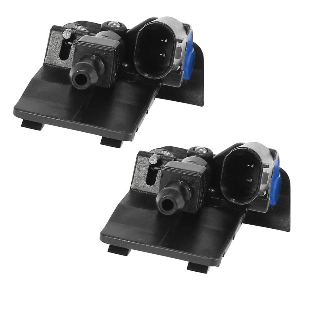 2Pcs Windshield Washer Nozzles Sprayer Jet For BMW X1 E84 X6 E71 E72 61667183343