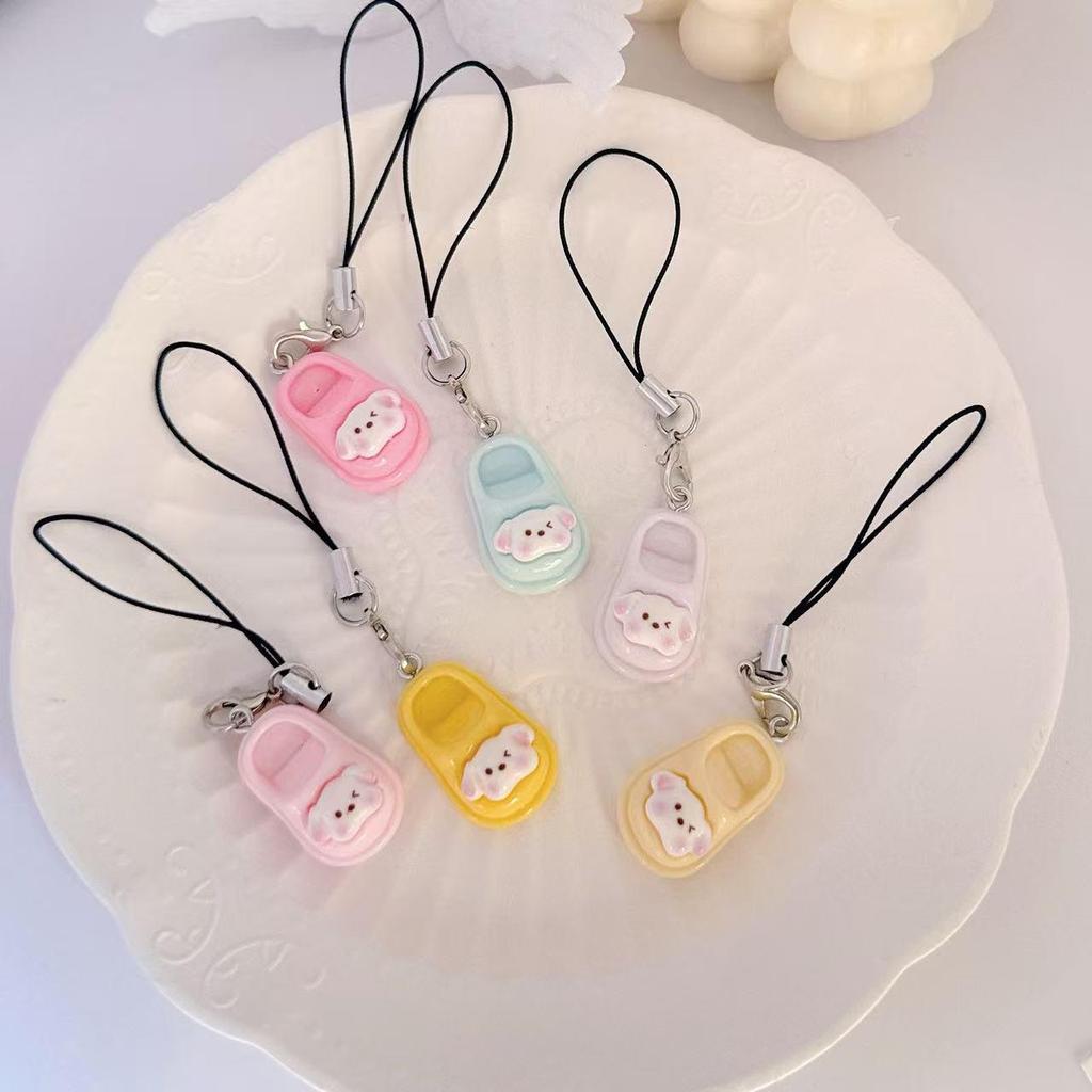 Japanese Korean Cute Apple Lanyard Pendant for USB Drives, AirPods, Earphones, and Bags