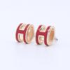 2026 Temperament Generous Earrings, Three-dimensional Color Dropper Earrings, Compact Commuting Earrings Accessories