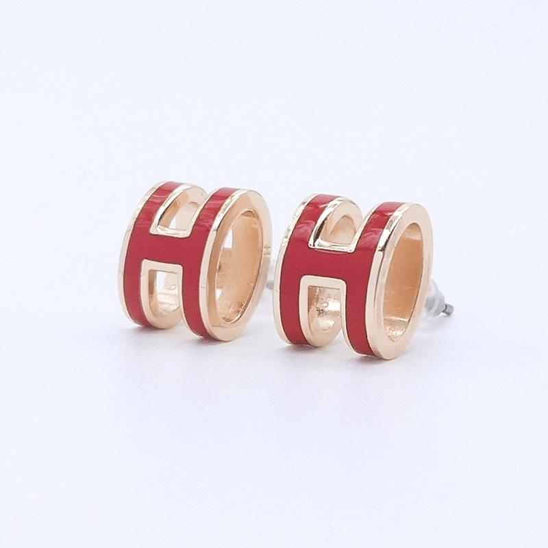 2026 Temperament Generous Earrings, Three-dimensional Color Dropper Earrings, Compact Commuting Earrings Accessories