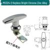 MS324 Zinc Alloy T/L-Type Handle Lock for Air Purifier Door and Industrial Equipment